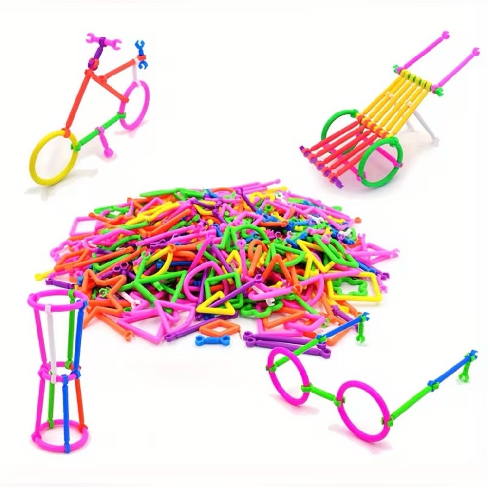 NEW Plastic Stimulating STEM Interlocking Puzzle - 205 Pieces